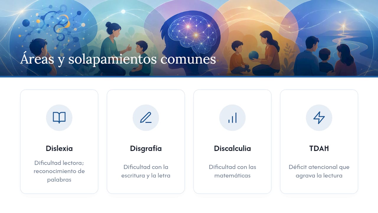 Vínculo entre la dislexia y trastornos relacionados