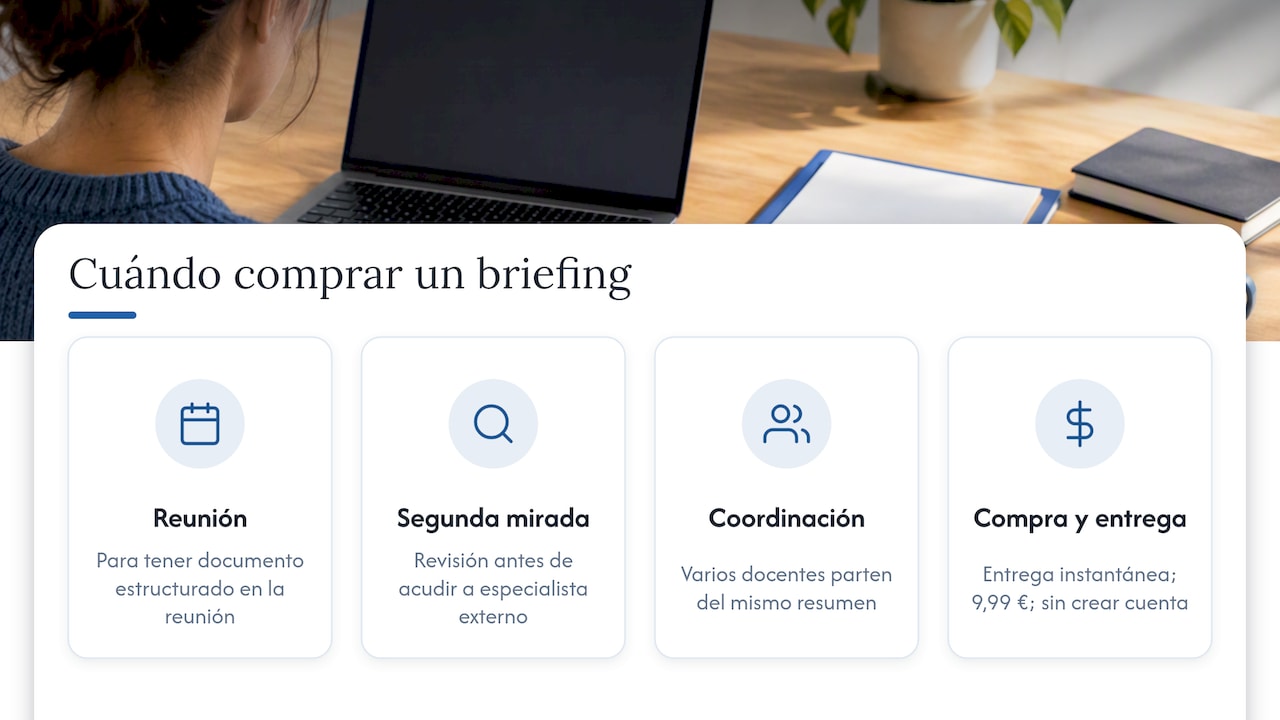 Comprar un Specialist Briefing: cuándo tiene sentido y cómo hacerlo — overview diagram