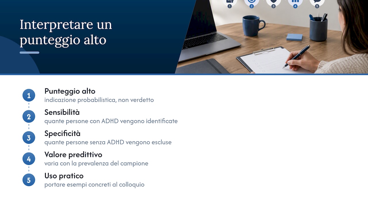 Interpretazione probabilistica del test per l'ADHD