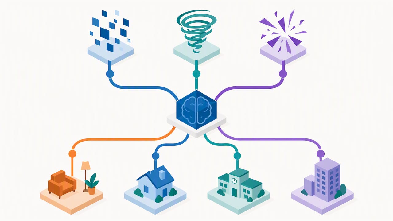 Représentation visuelle des dimensions du TDAH