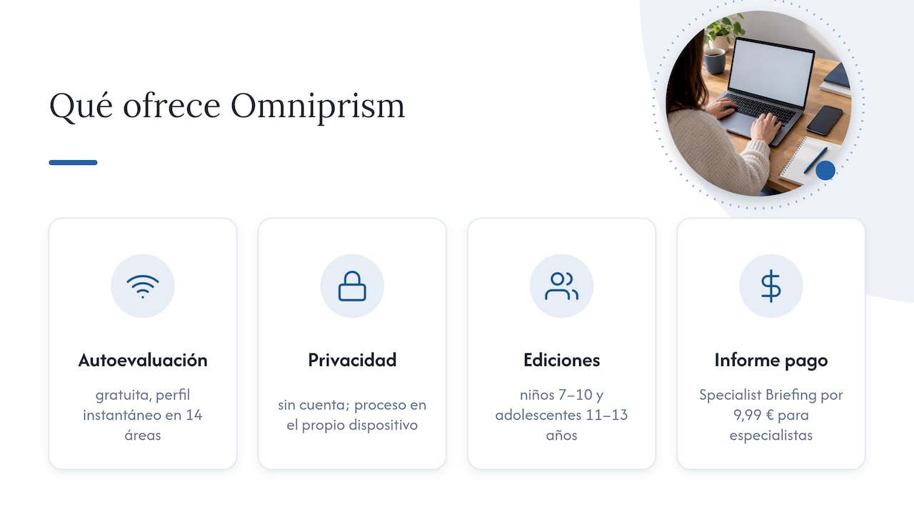Omniprism: un primer paso antes de la consulta clínica — overview diagram
