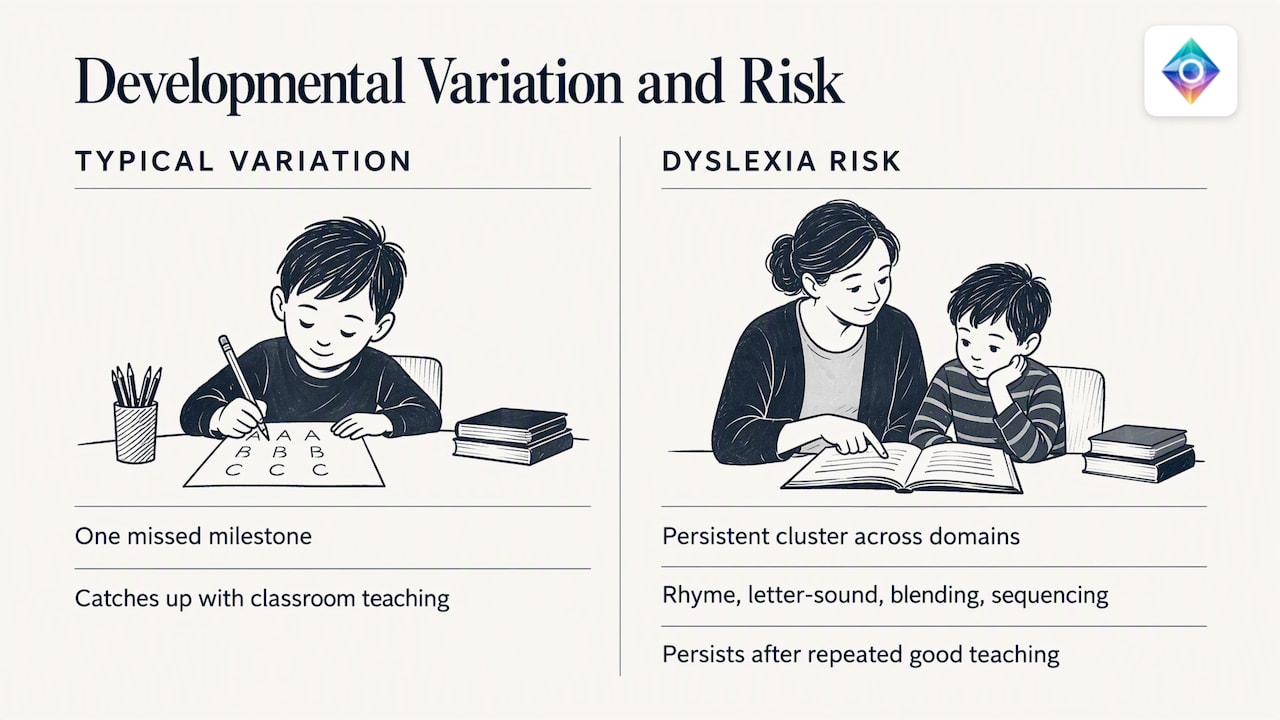 Four literacy domains and patterns of difficulty