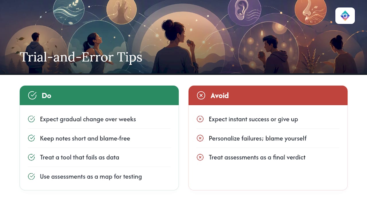 A Few Honest Notes on Trial and Error — overview diagram